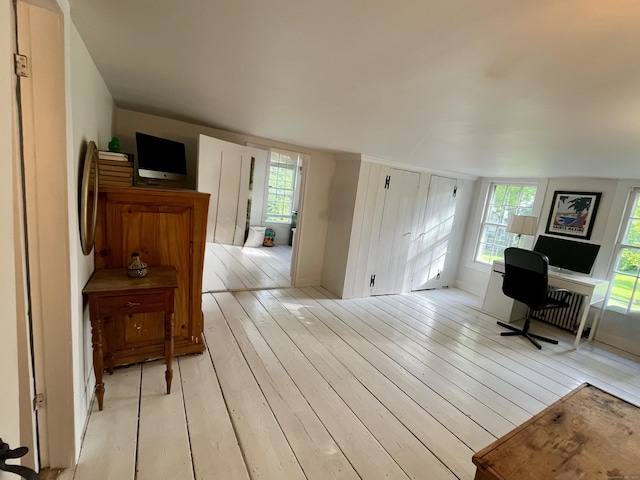 118 Sanfordtown Rd, Redding, CT 06896 - office area with plenty of natural light and light wood-type flooring
