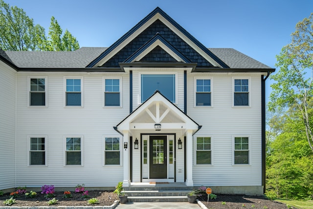 26 Hunting Ridge Rd, Brookfield, CT 06804 - view of front of property with a shingled roof