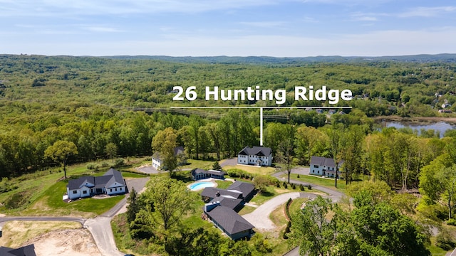 26 Hunting Ridge Rd, Brookfield, CT 06804 - aerial view of a heavily wooded area