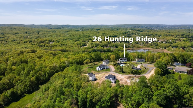 26 Hunting Ridge Rd, Brookfield, CT 06804 - drone / aerial view of a heavily wooded area