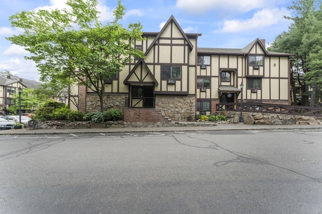 50 Aiken St Apt 465, Norwalk, CT 06851 - view of front of property with stucco siding and stone siding