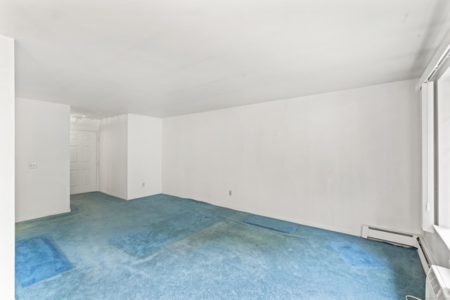50 Aiken St Apt 465, Norwalk, CT 06851 - spare room with carpet flooring and a baseboard heating unit