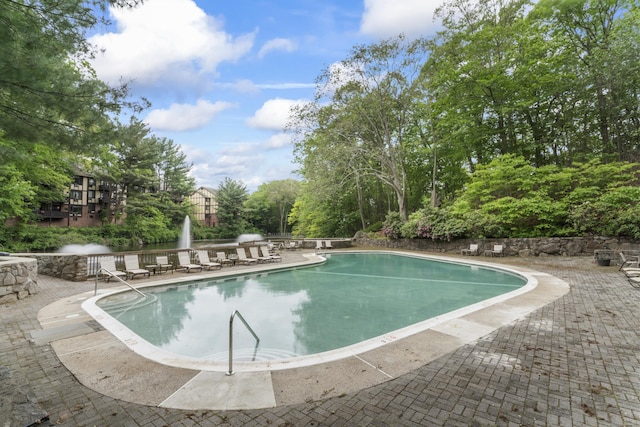 50 Aiken St Apt 465, Norwalk, CT 06851 - community pool featuring a patio