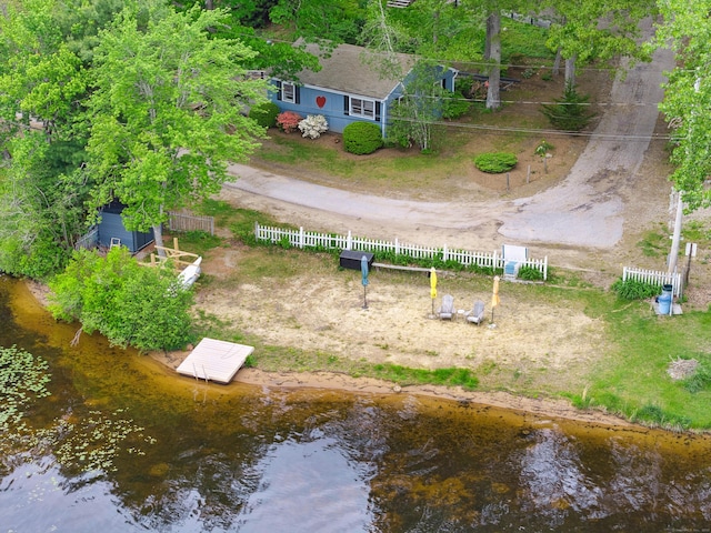 35 Old Acres Rd, East Haddam, CT 06469 - view from above of property featuring a nearby body of water