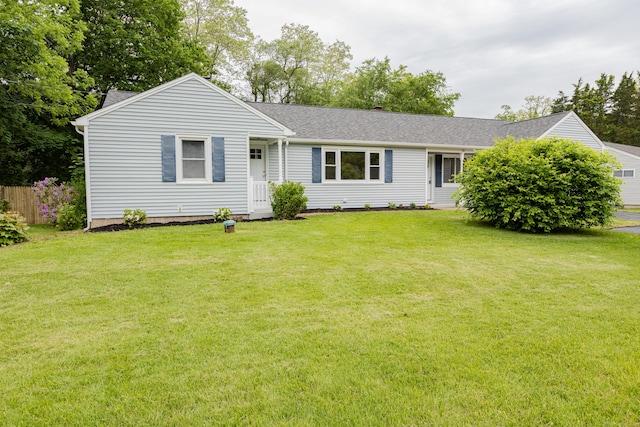 38 Dinwoodie Dr, North Branford, CT 06471 - ranch-style house featuring a shingled roof
