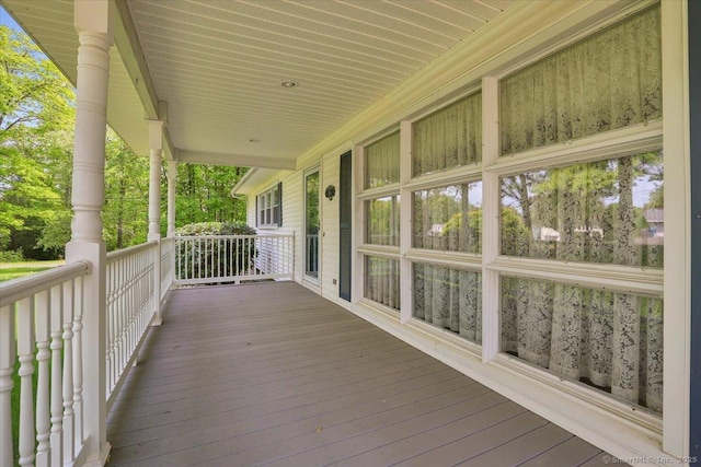 166 Mine Rd, Bristol, CT 06010 - view of wooden porch