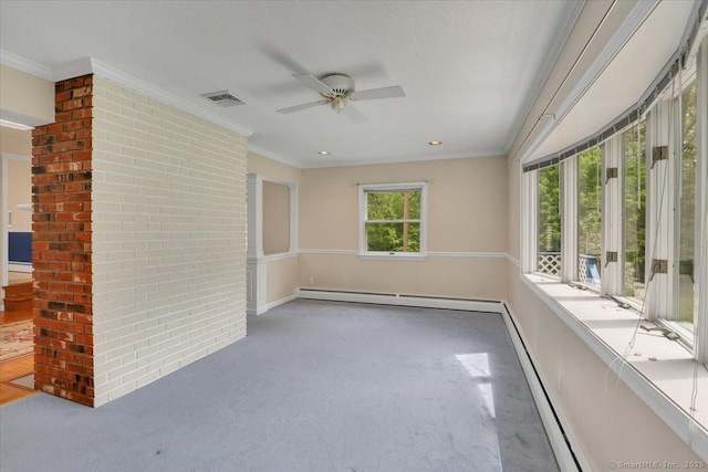 166 Mine Rd, Bristol, CT 06010 - unfurnished sunroom featuring baseboard heating