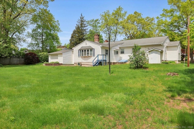 166 Mine Rd, Bristol, CT 06010 - single story home with a chimney