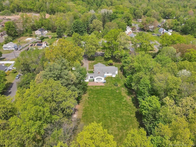 166 Mine Rd, Bristol, CT 06010 - view of property location featuring a heavily wooded area