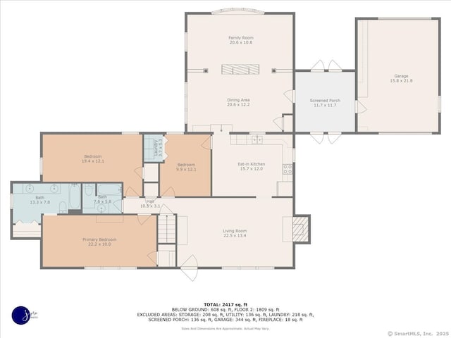 166 Mine Rd, Bristol, CT 06010 - property floor plan