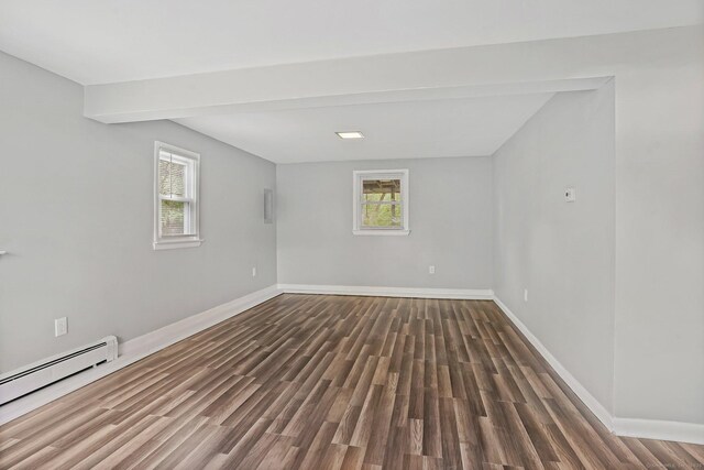 9 Marlin Dr, Norwalk, CT 06854 - basement featuring a baseboard radiator, healthy amount of natural light, and baseboards