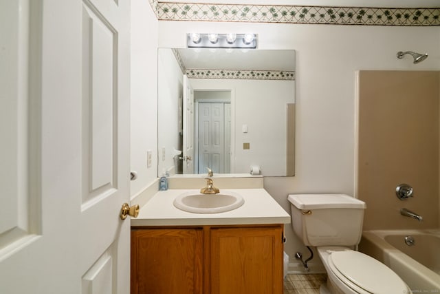 20 E Pembroke Rd Unit 55, Danbury, CT 06811 - bathroom with toilet, vanity, and shower / tub combination