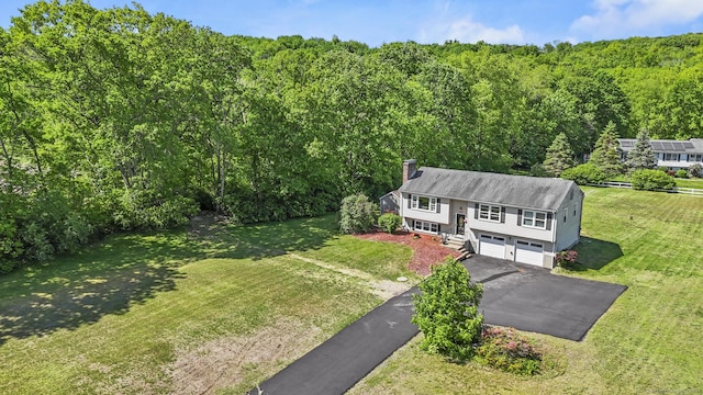 96 Flanders River Rd, Coventry, CT 06238 - view of subject property featuring a heavily wooded area