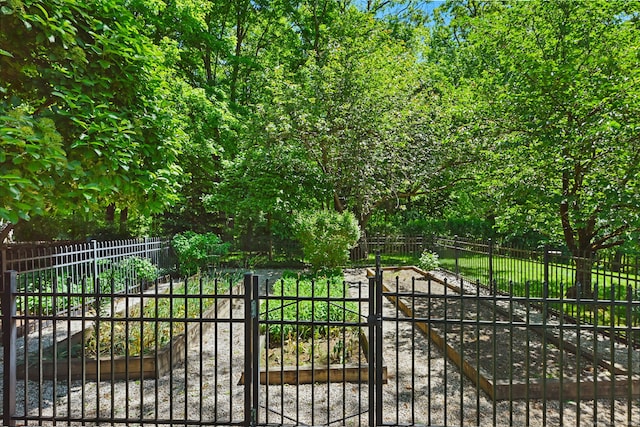 276 Greenley Rd, New Canaan, CT 06840 - gate with a vegetable garden