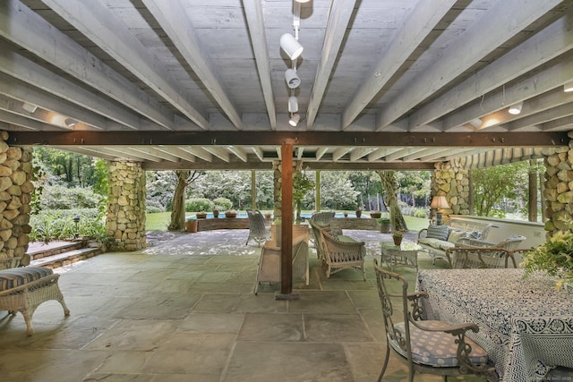 708 Ponus Rdg, New Canaan, CT 06840 - view of patio / terrace