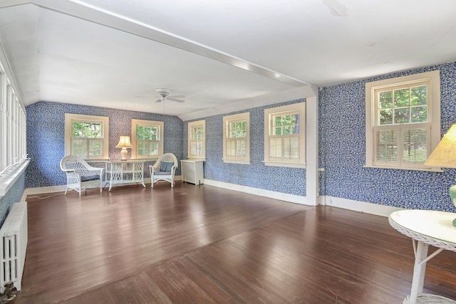 708 Ponus Rdg, New Canaan, CT 06840 - sunroom with radiator and lofted ceiling