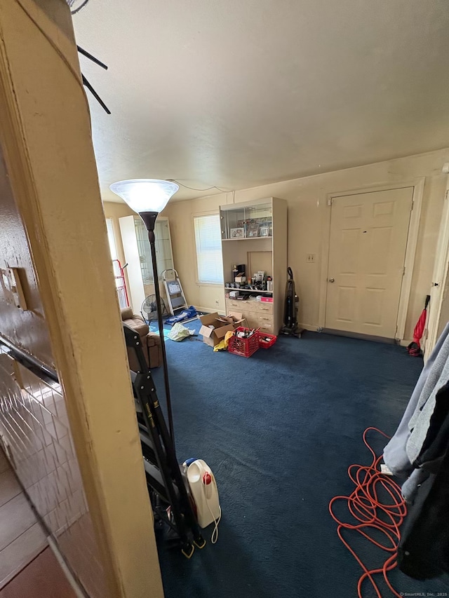 647 Fountain St, New Haven, CT 06515 - game room with carpet flooring