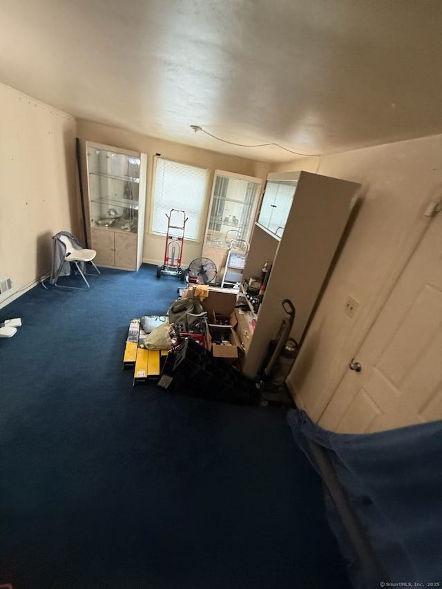 647 Fountain St, New Haven, CT 06515 - miscellaneous room featuring carpet flooring