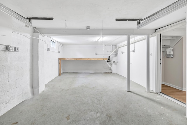 5 Wildmere Ln, Norwalk, CT 06851 - basement with concrete block wall