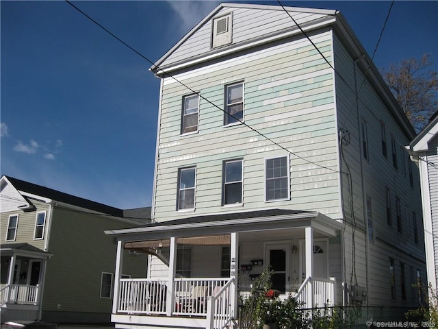 40 Orchard St, Bristol, CT 06010 - view of front facade featuring covered porch