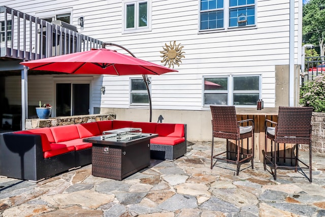 7 Broadview Rd, Brookfield, CT 06804 - patio / terrace featuring outdoor lounge area, a patio, and exterior bar