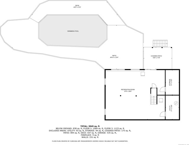 7 Broadview Rd, Brookfield, CT 06804 - view of floor plan / room layout