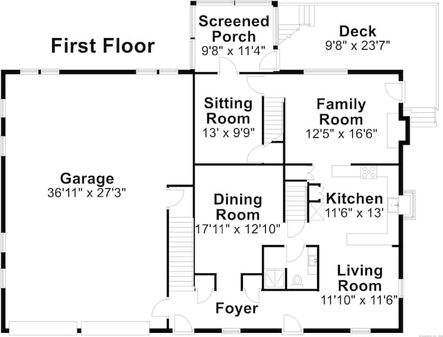 22 Lake Shore Dr, Middlefield, CT 06455 - room layout
