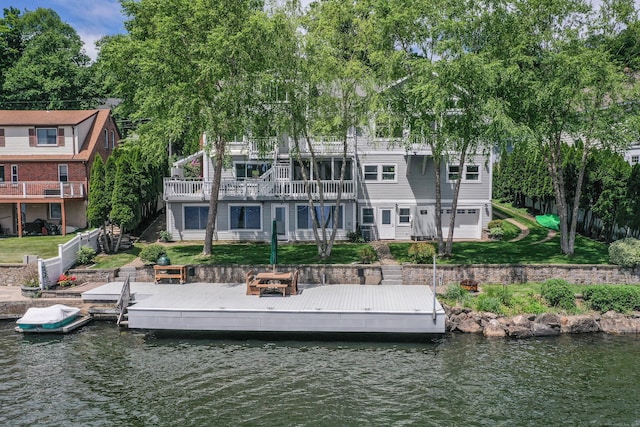 22 Lake Shore Dr, Middlefield, CT 06455 - dock area with a water view