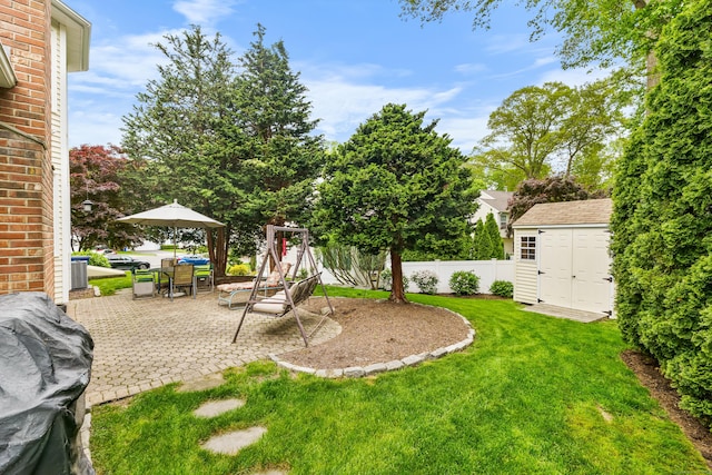 55 Oak Ridge Ln, Milford, CT 06461 - view of yard featuring a patio and central air condition unit