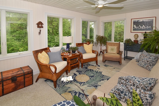 63 Hudson Ln Unit 63, Windsor, CT 06095 - sunroom featuring plenty of natural light and carpet