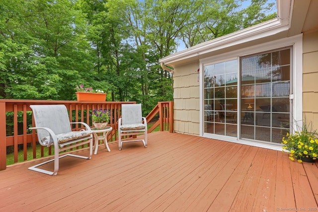 33 Raven Rd, Trumbull, CT 06611 - view of deck
