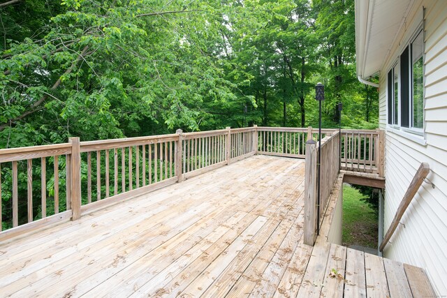 21 Elizabeth St, Trumbull, CT 06611 - view of wooden deck