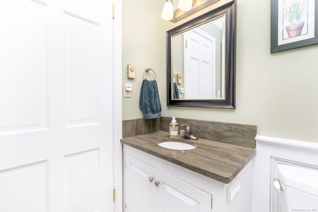 16 Darley Dr, Hamden, CT 06518 - half bath featuring vanity and toilet