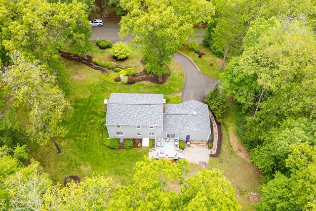 16 Darley Dr, Hamden, CT 06518 - view from above of property