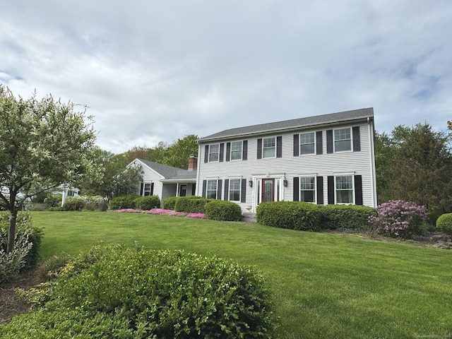 16 Jeremy River Dr, Colchester, CT 06415 - colonial inspired home featuring a front lawn