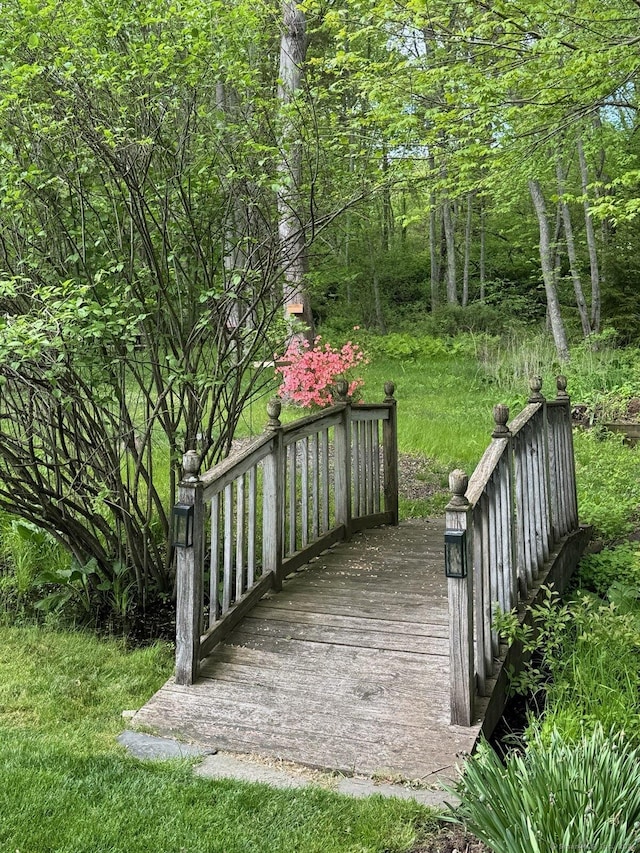 16 Jeremy River Dr, Colchester, CT 06415 - view of wooden deck