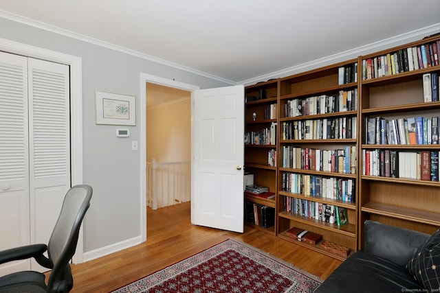 33 Preston Rd, Trumbull, CT 06611 - office space featuring wood finished floors, ornamental molding, and baseboards