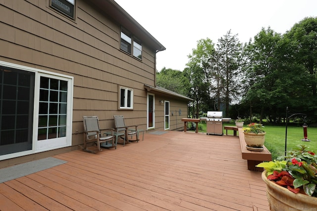 33 Preston Rd, Trumbull, CT 06611 - view of wooden terrace