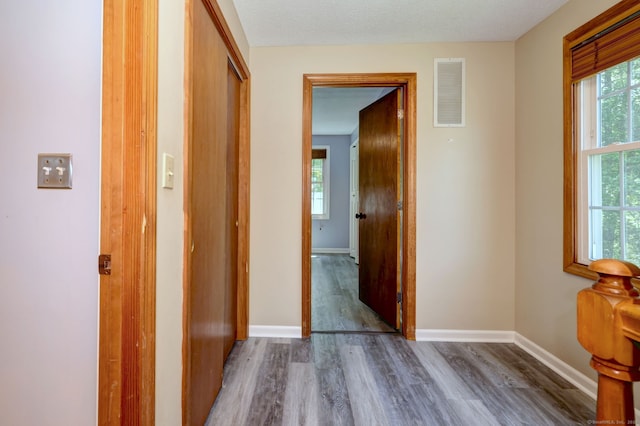 37 White Tail Ln Unit 37, Wallingford, CT 06492 - corridor with wood finished floors and baseboards