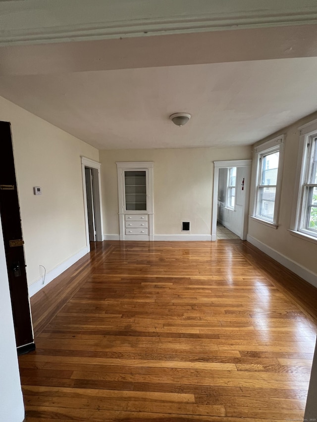 865 Elm St, New Haven, CT 06511 - unfurnished room featuring wood finished floors and baseboards