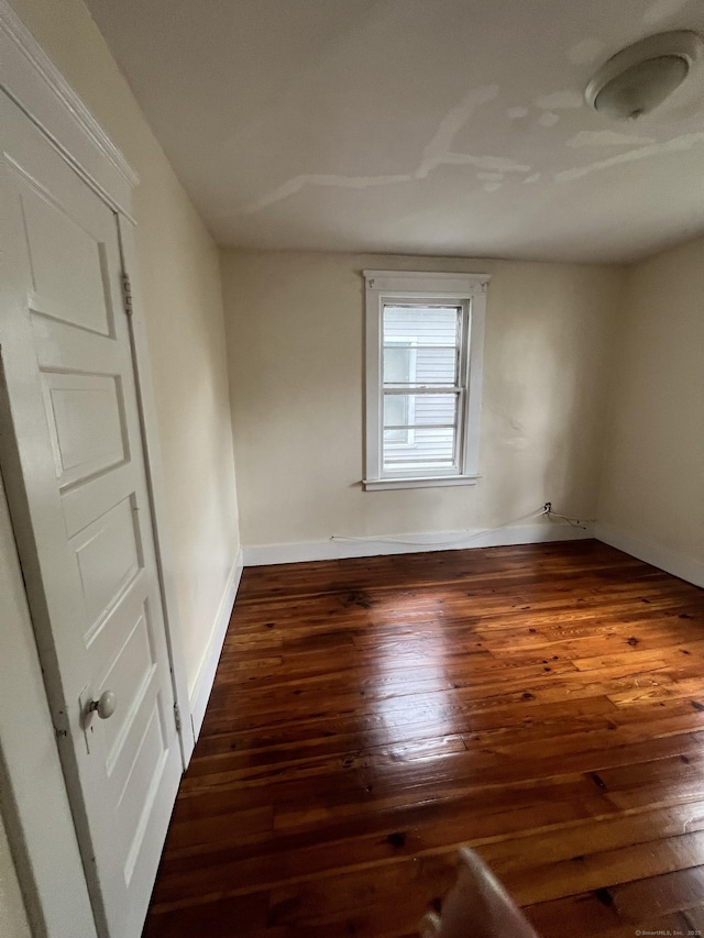 865 Elm St, New Haven, CT 06511 - unfurnished room with hardwood / wood-style flooring and baseboards