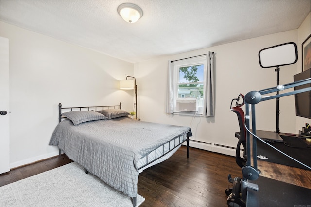 29 Carson Ave, Wethersfield, CT 06109 - bedroom featuring wood finished floors, cooling unit, and baseboards