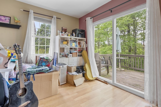 167 Santa Maria Dr, Torrington, CT 06790 - office area with wood finished floors
