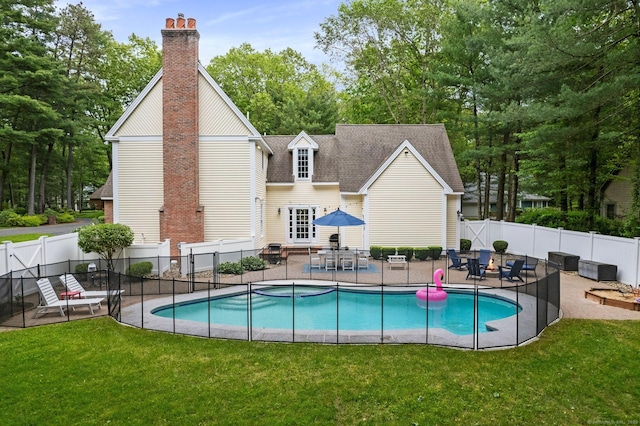 27 Chiltern St, Farmington, CT 06032 - view of swimming pool with a patio and view of scattered trees