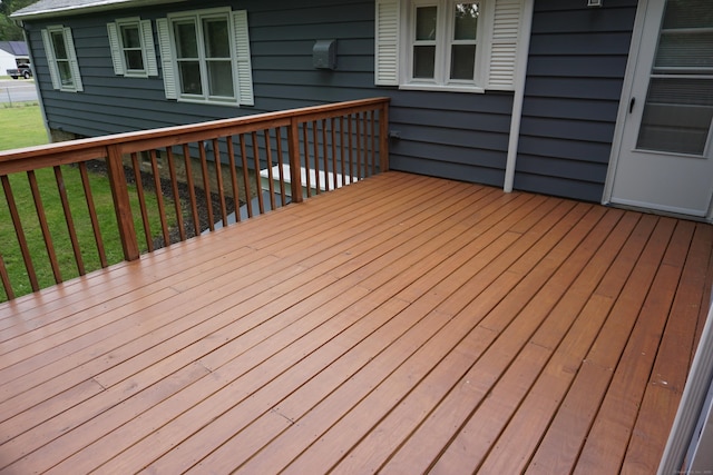 5 Chappell St, Chaplin, CT 06235 - deck featuring a lawn