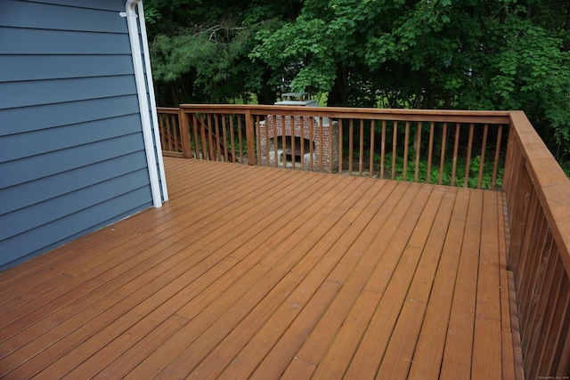 5 Chappell St, Chaplin, CT 06235 - view of deck