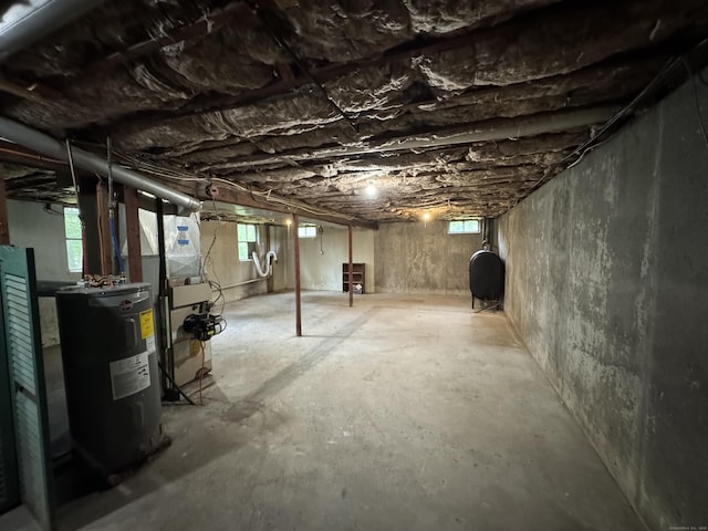 10 Bozrah St, Bozrah, CT 06334 - below grade area with water heater and oil tank