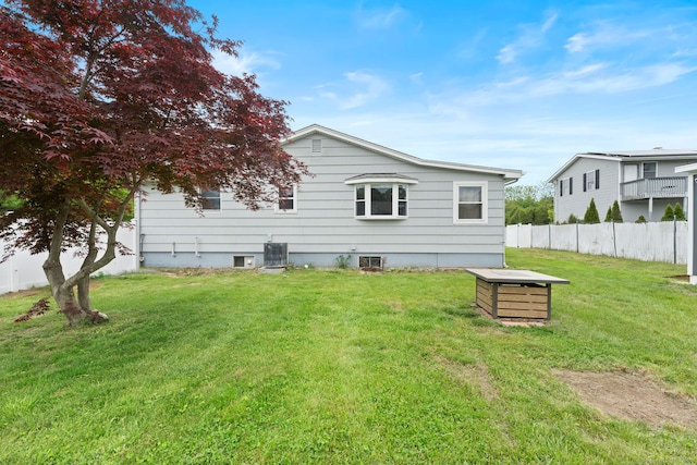 6 Meadow Dr, Waterford, CT 06385 - rear view of house featuring central AC unit