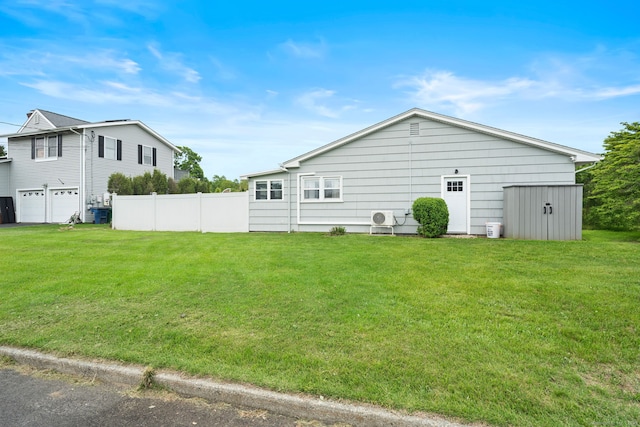 6 Meadow Dr, Waterford, CT 06385 - view of side of home with an attached garage and ac unit
