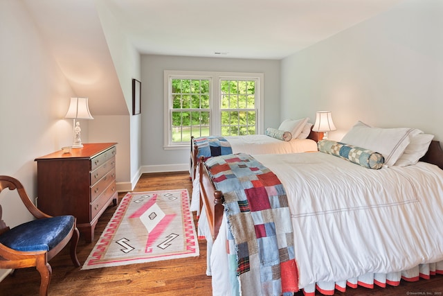 145 Seir Hill Rd, Wilton, CT 06897 - bedroom with wood finished floors and baseboards